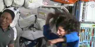 watch-indian-origin-astronaut-sunita-williams-dances-on-her-arrival-at-space-station