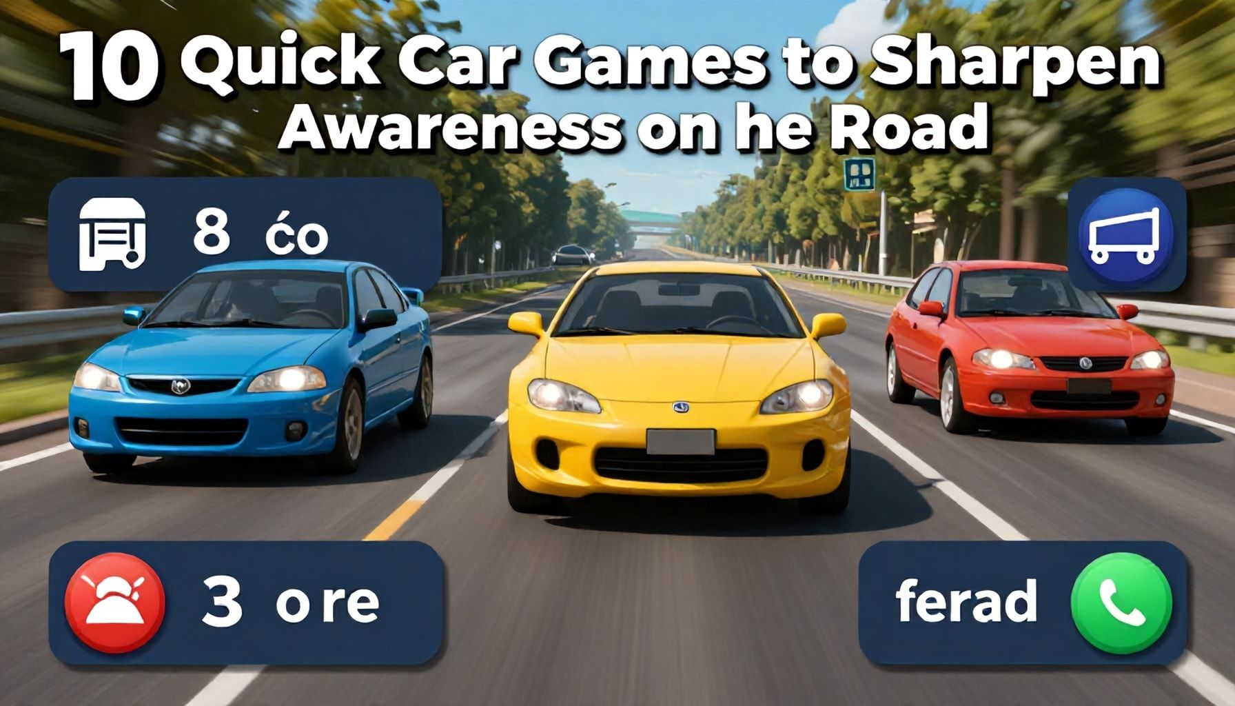 10 Quick Car Games to Sharpen Your Focus and Awareness on the Road"*