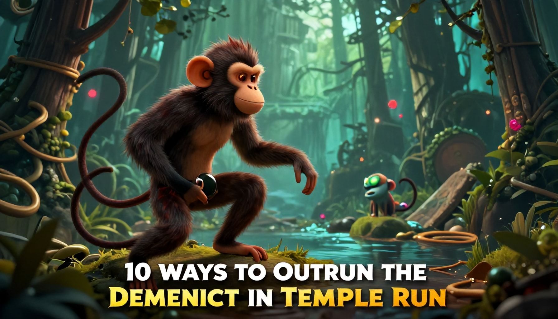 10 Ways to Outrun the Demonic Monkey in Temple Run*