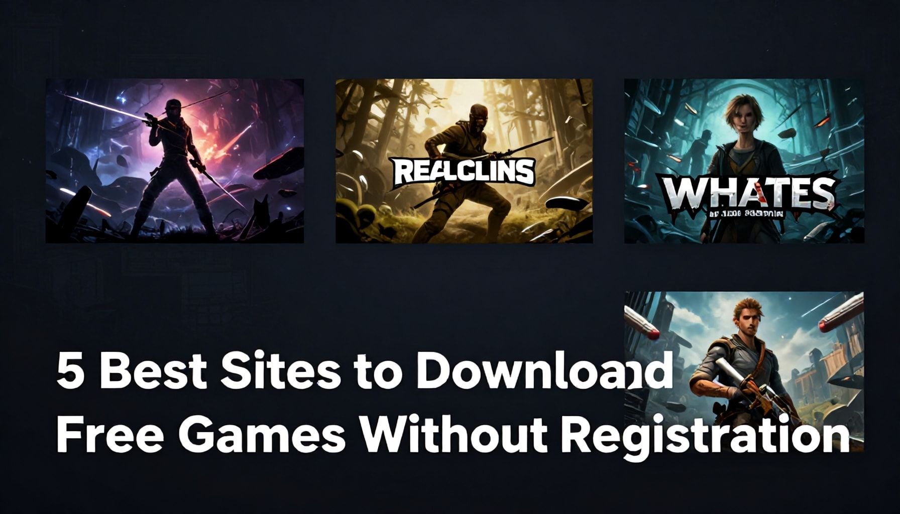 5 Best Sites to Download Free Games Without Registration*