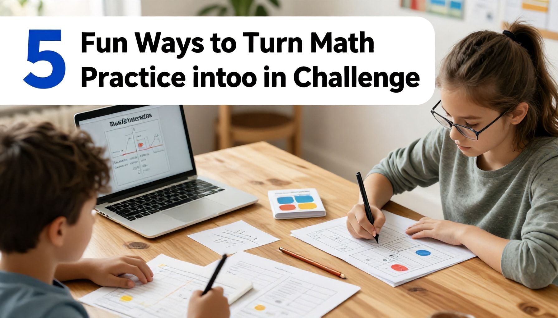 5 Fun Ways to Turn Math Practice into a Playful Challenge*
