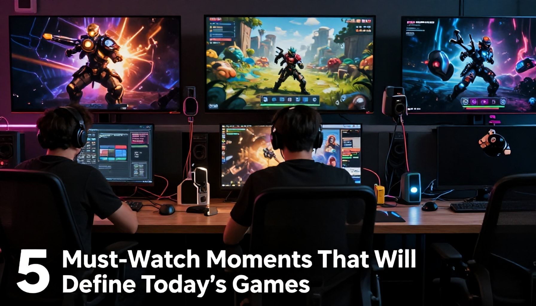5 Must-Watch Moments That Will Define Today’s Games*