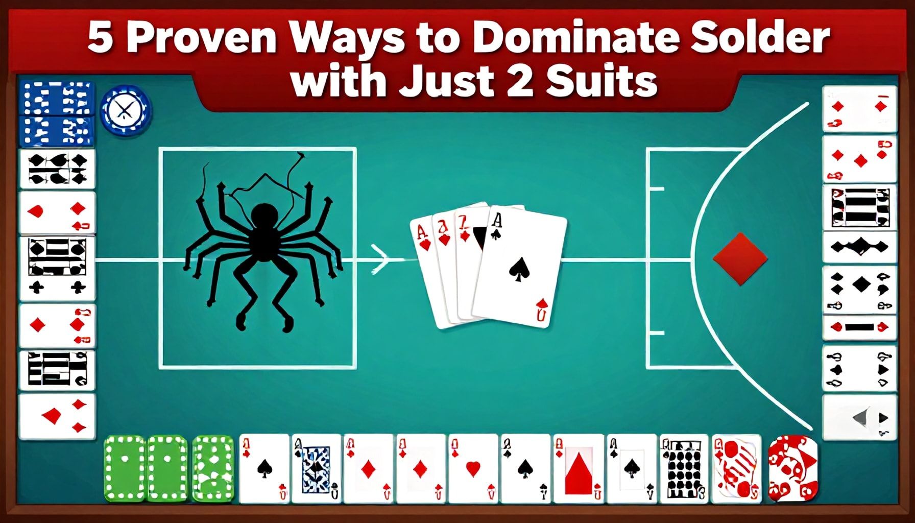5 Proven Ways to Dominate Spider Solitaire with Just 2 Suits*