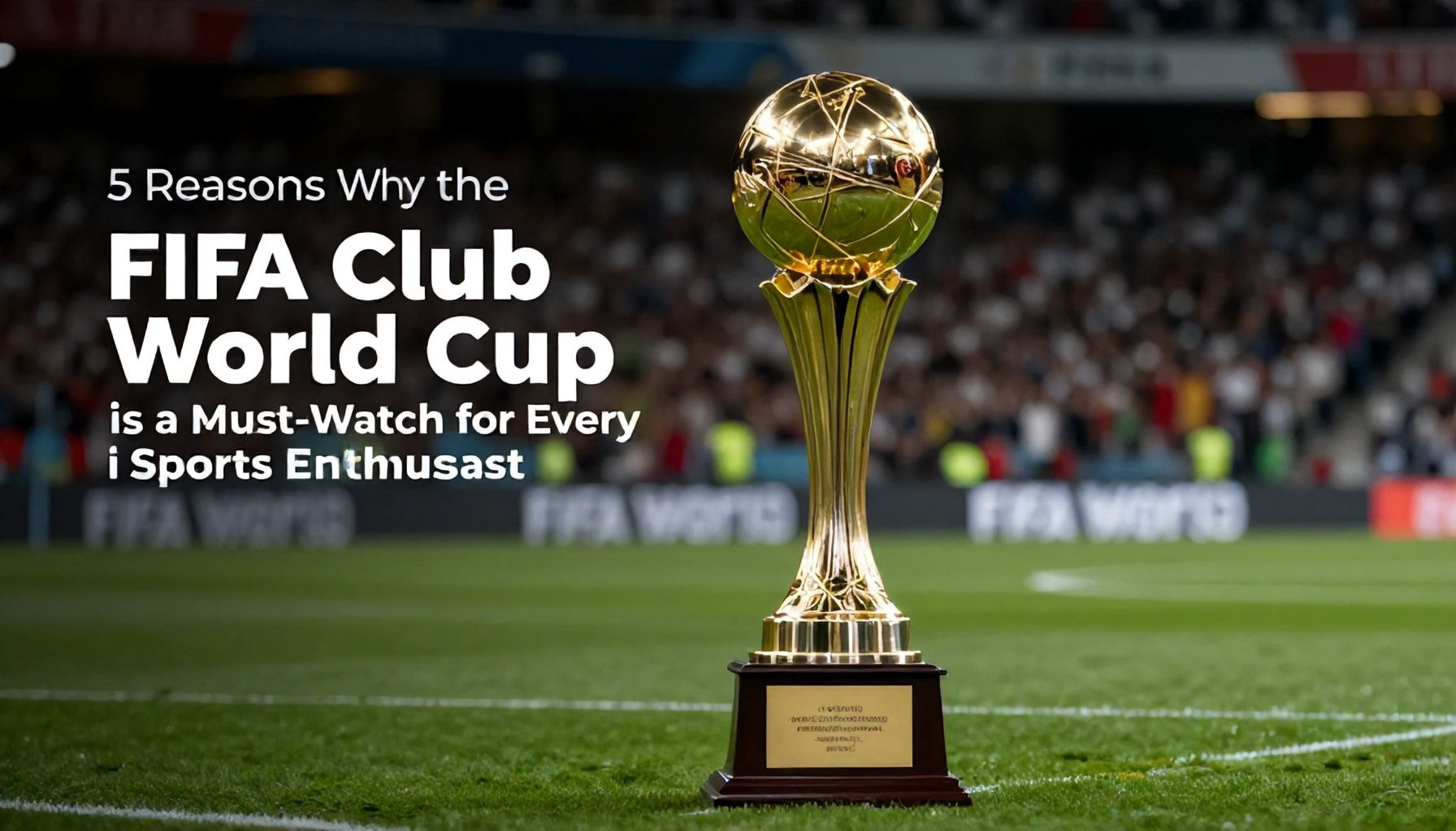 5 Reasons Why the FIFA Club World Cup Is a Must-Watch for Every Sports Enthusiast*