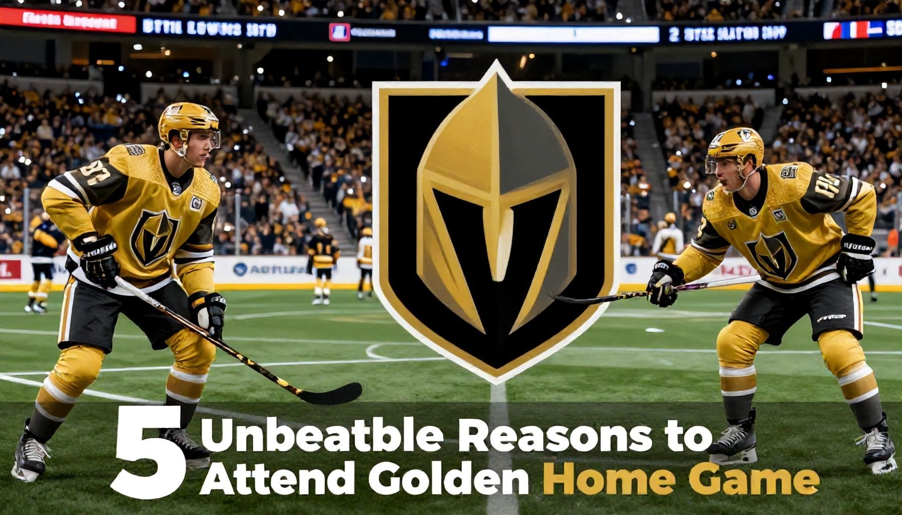 5 Unbeatable Reasons to Attend a Golden Knights Home Game*