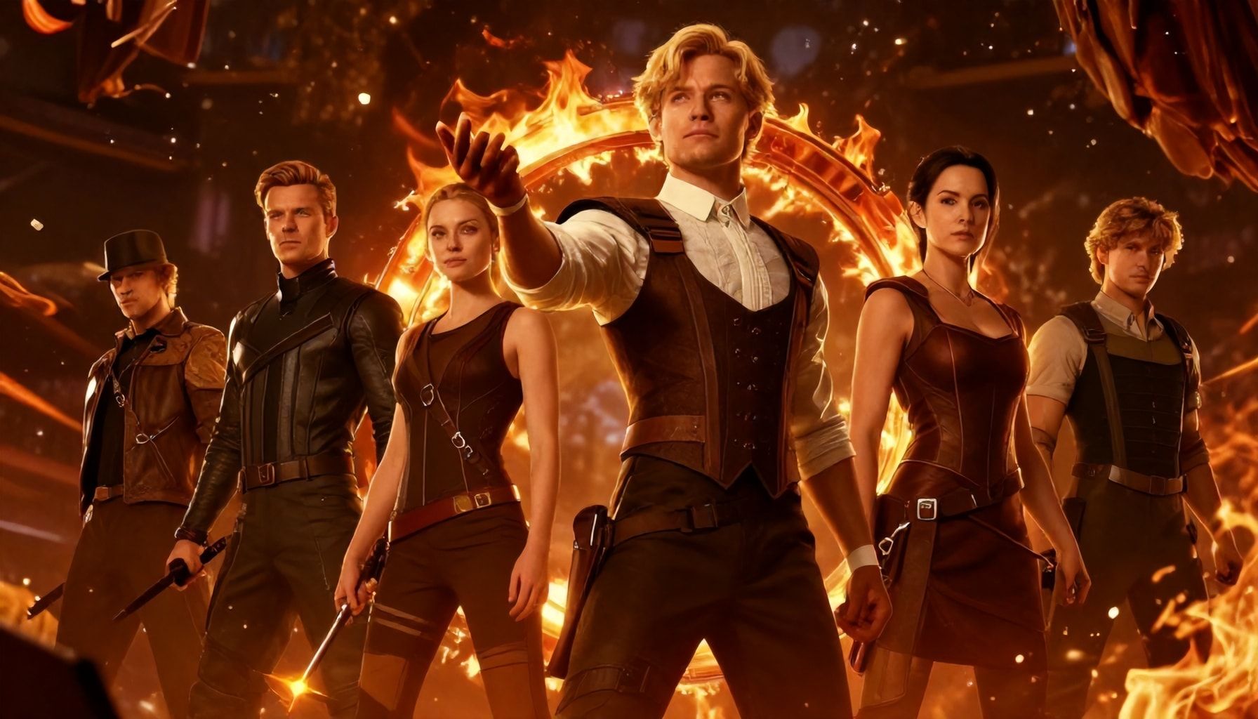 5 Ways the Hunger Games Actors Brought the Fire to Life*