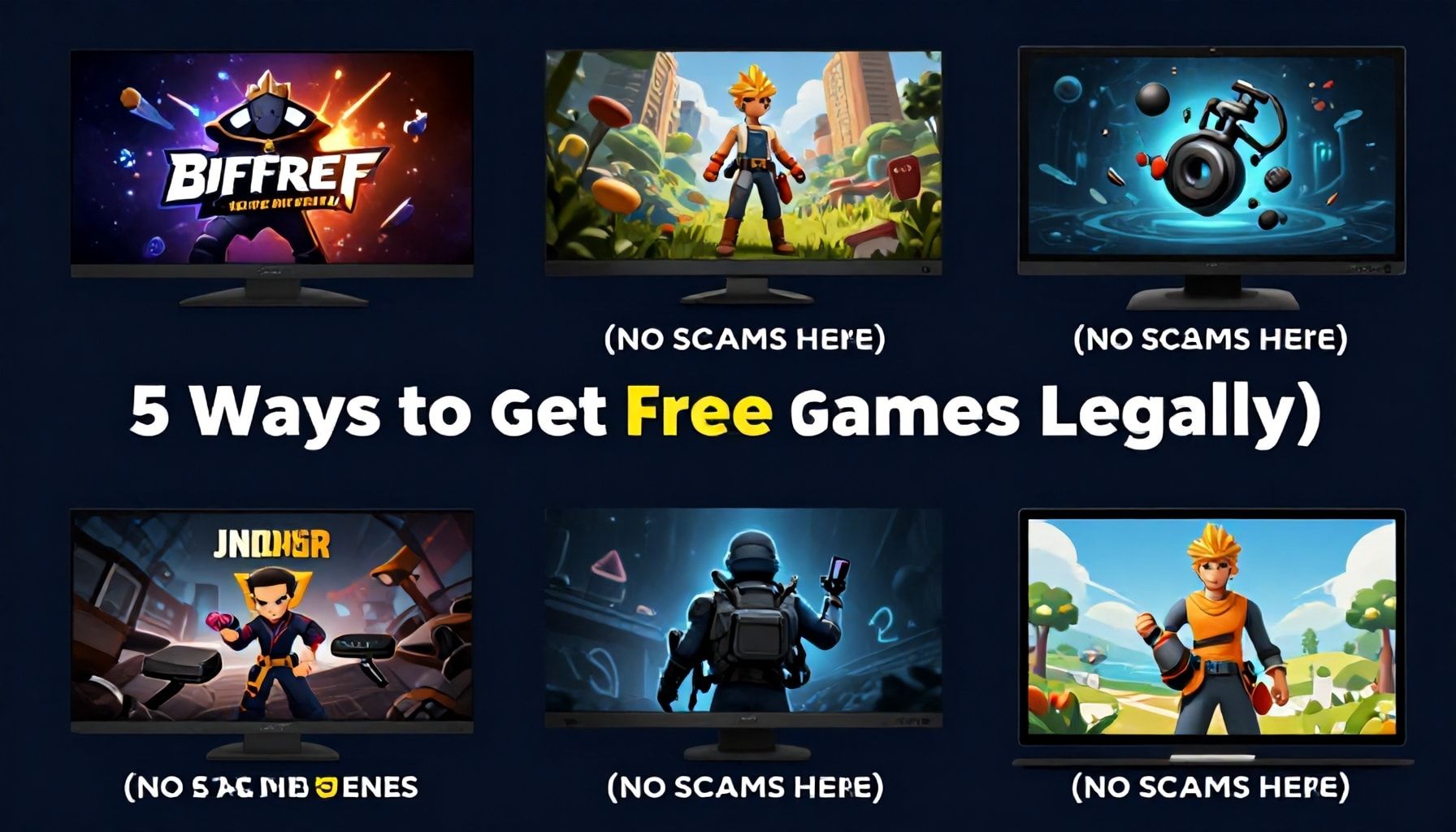 5 Ways to Get Free Games Legally (No Scams Here!)*