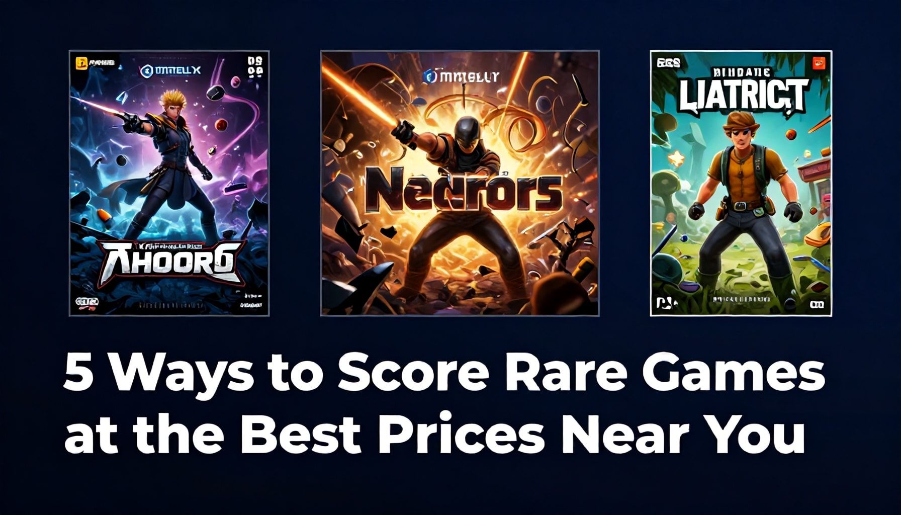 5 Ways to Score Rare Games at the Best Prices Near You*