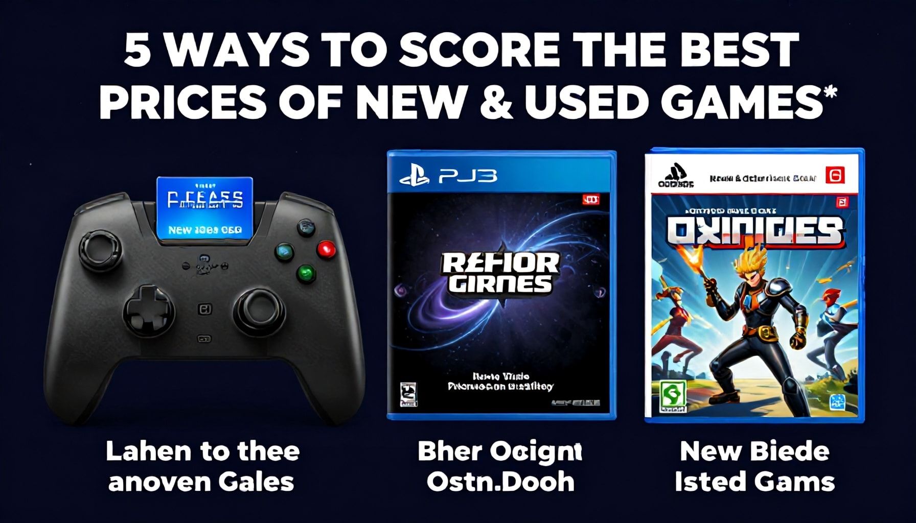 5 Ways to Score the Best Prices on New & Used Games*