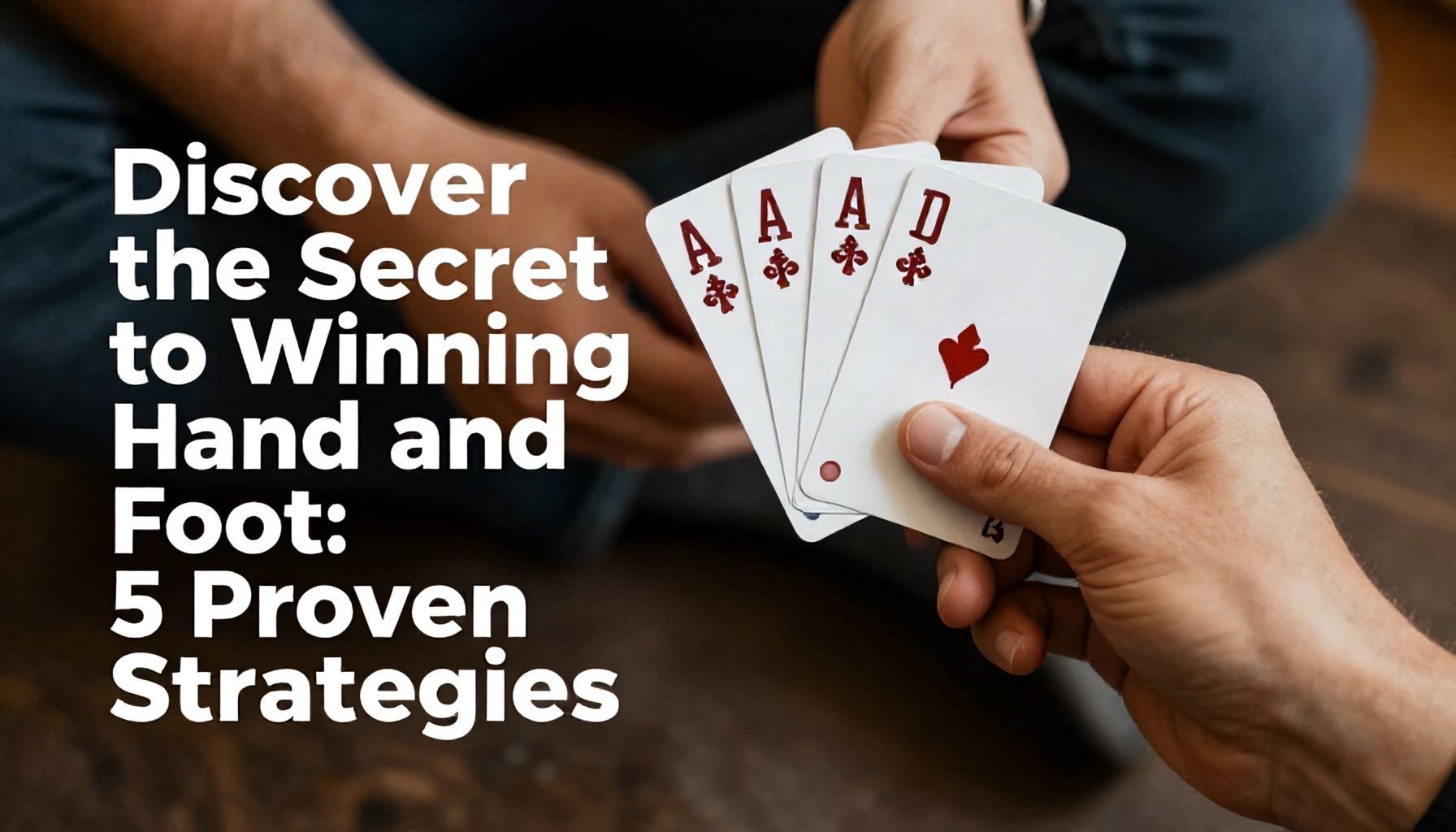 Discover the Secret to Winning at Hand and Foot: 5 Proven Strategies*