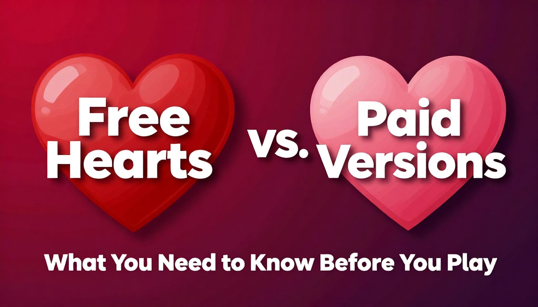 Free Hearts vs. Paid Versions: What You Need to Know Before You Play*