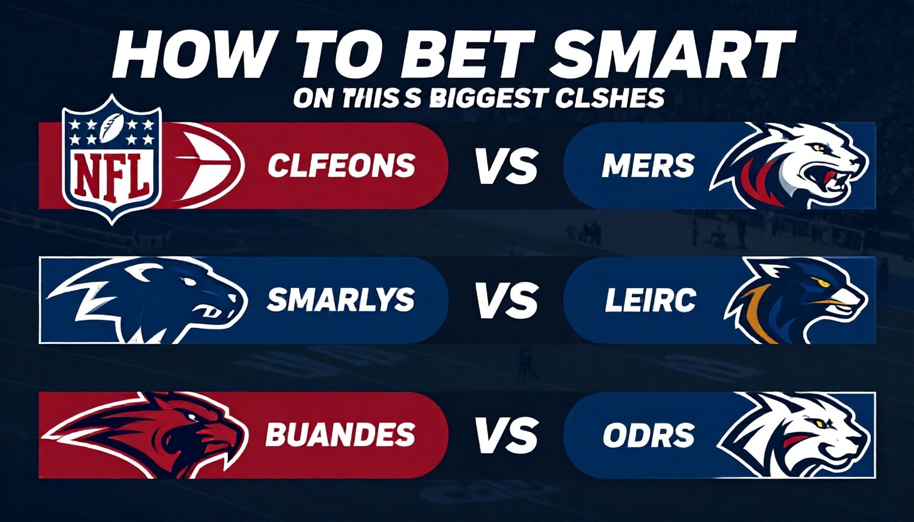 How to Bet Smart on This Week’s Biggest NFL Clashes*