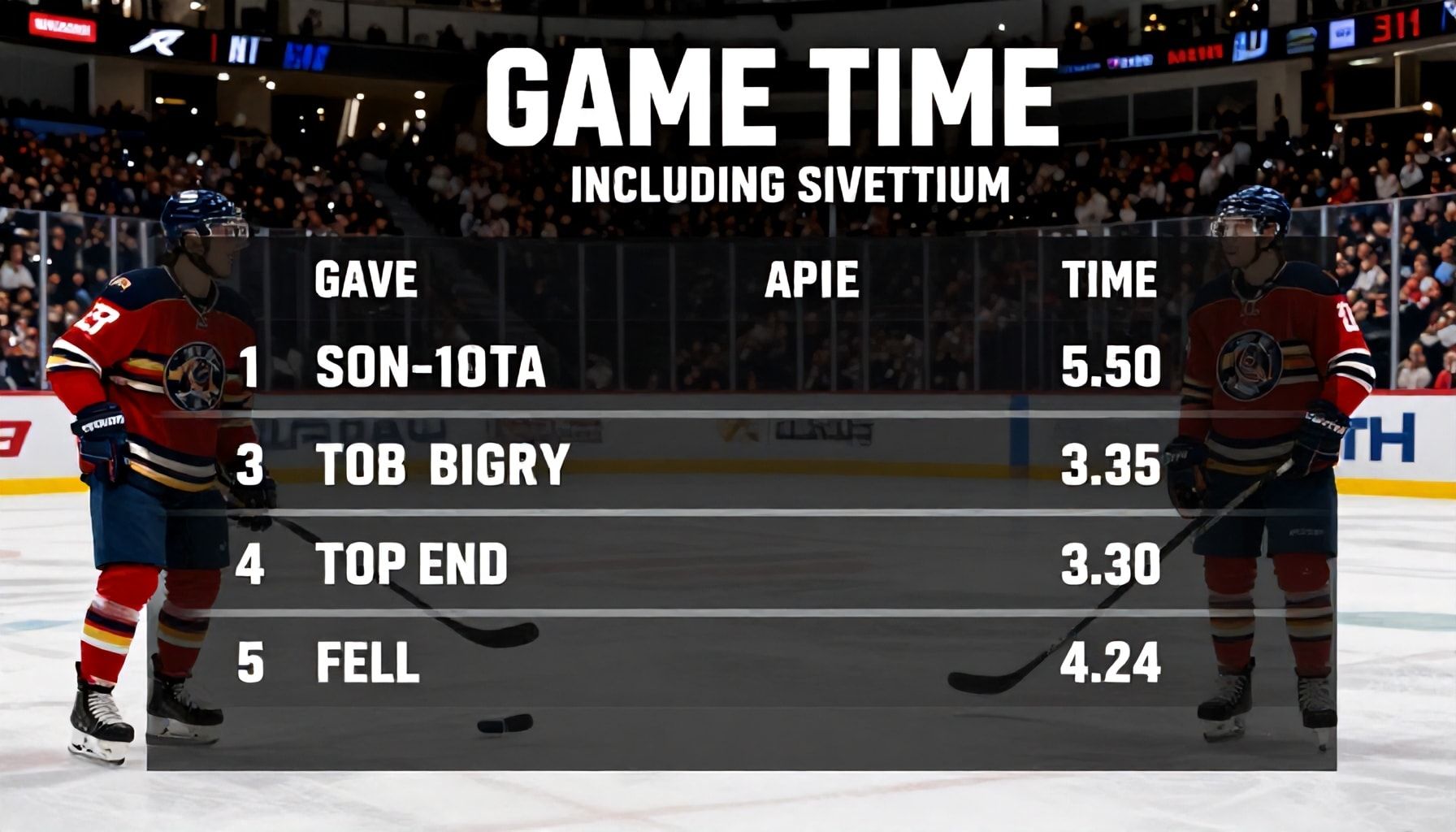 How to Calculate Hockey Game Time (Including Overtime)*