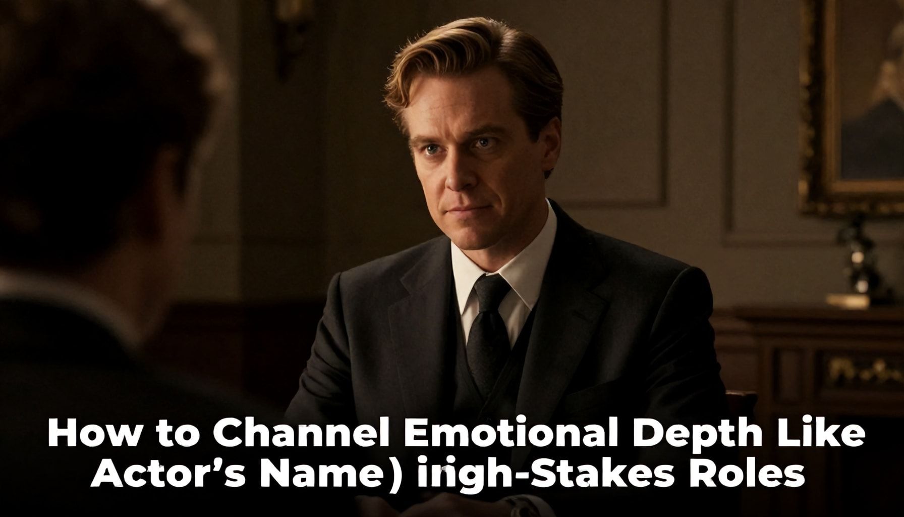 How to Channel Emotional Depth Like [Actor’s Name] in High-Stakes Roles*