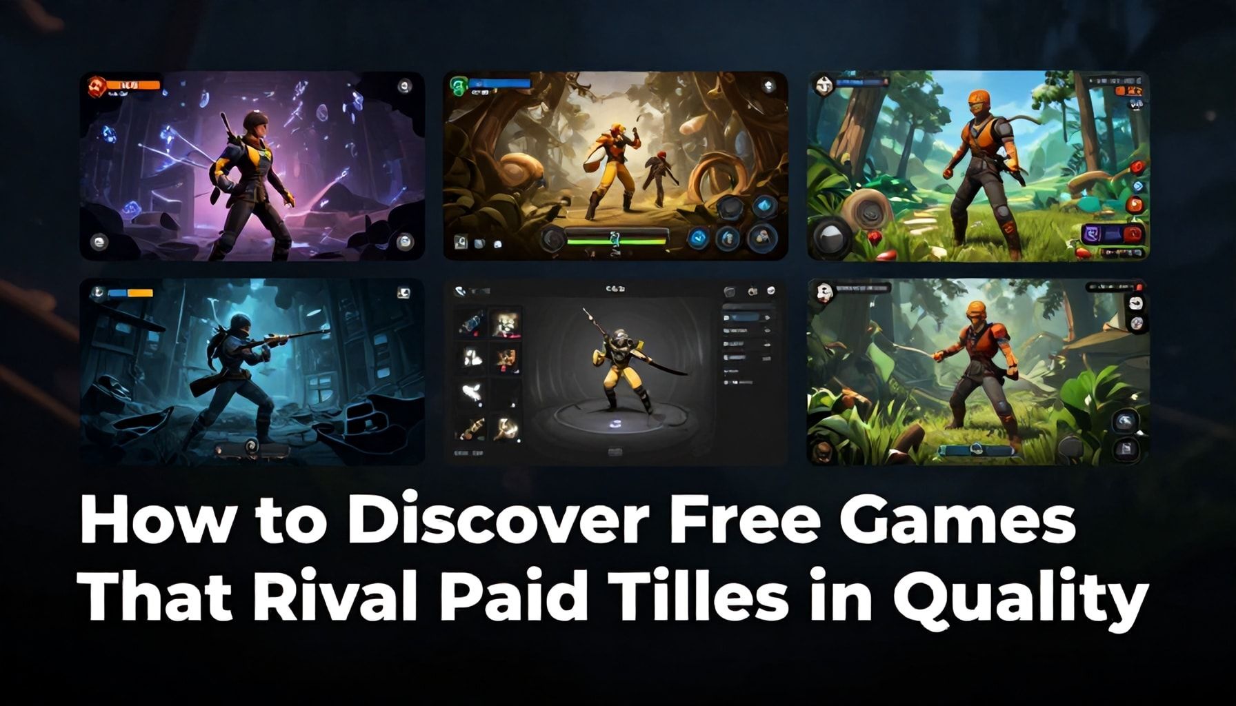 How to Discover Free Games That Rival Paid Titles in Quality*
