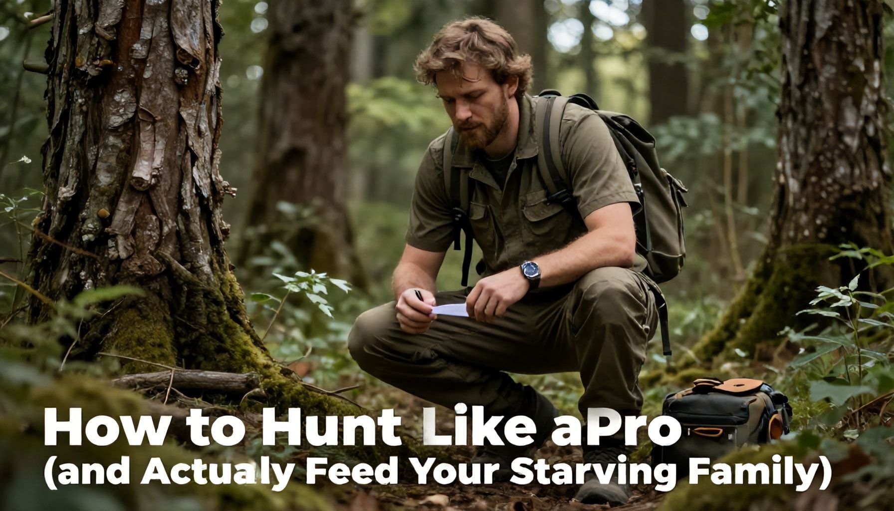 How to Hunt Like a Pro (and Actually Feed Your Starving Family)"*