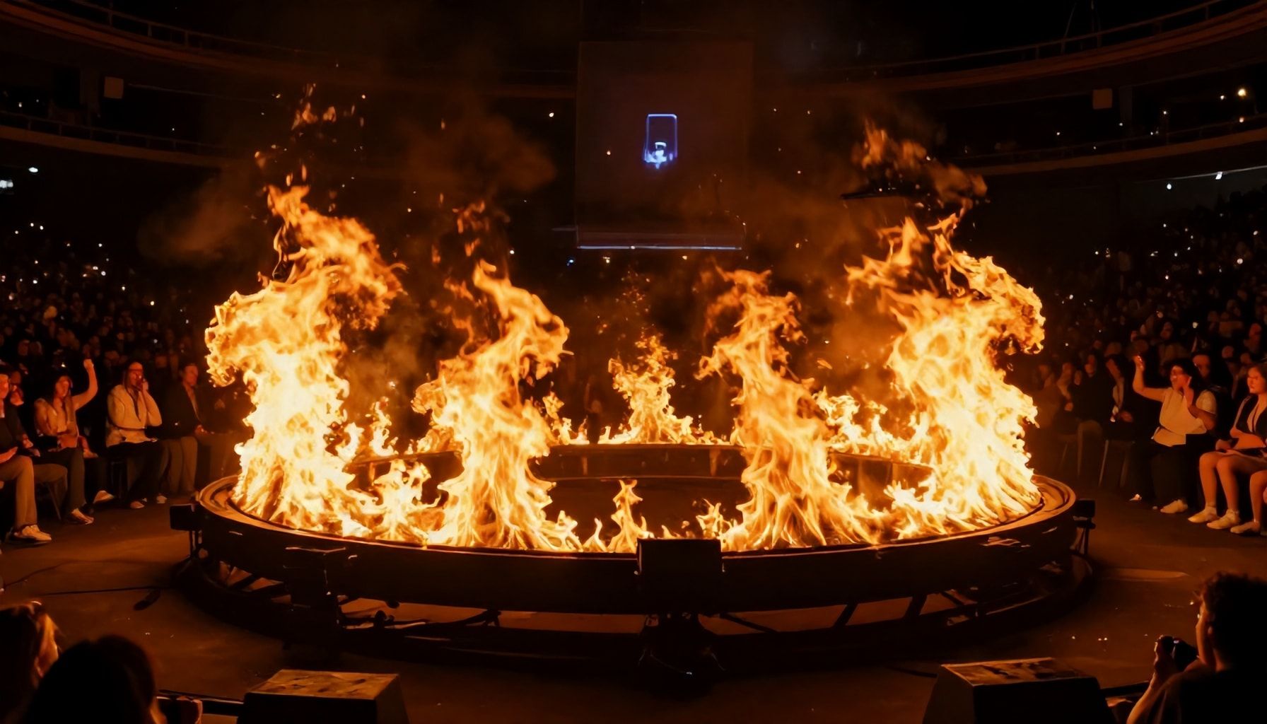 How to Immerse Yourself in the Energy of a Live Flames Game*