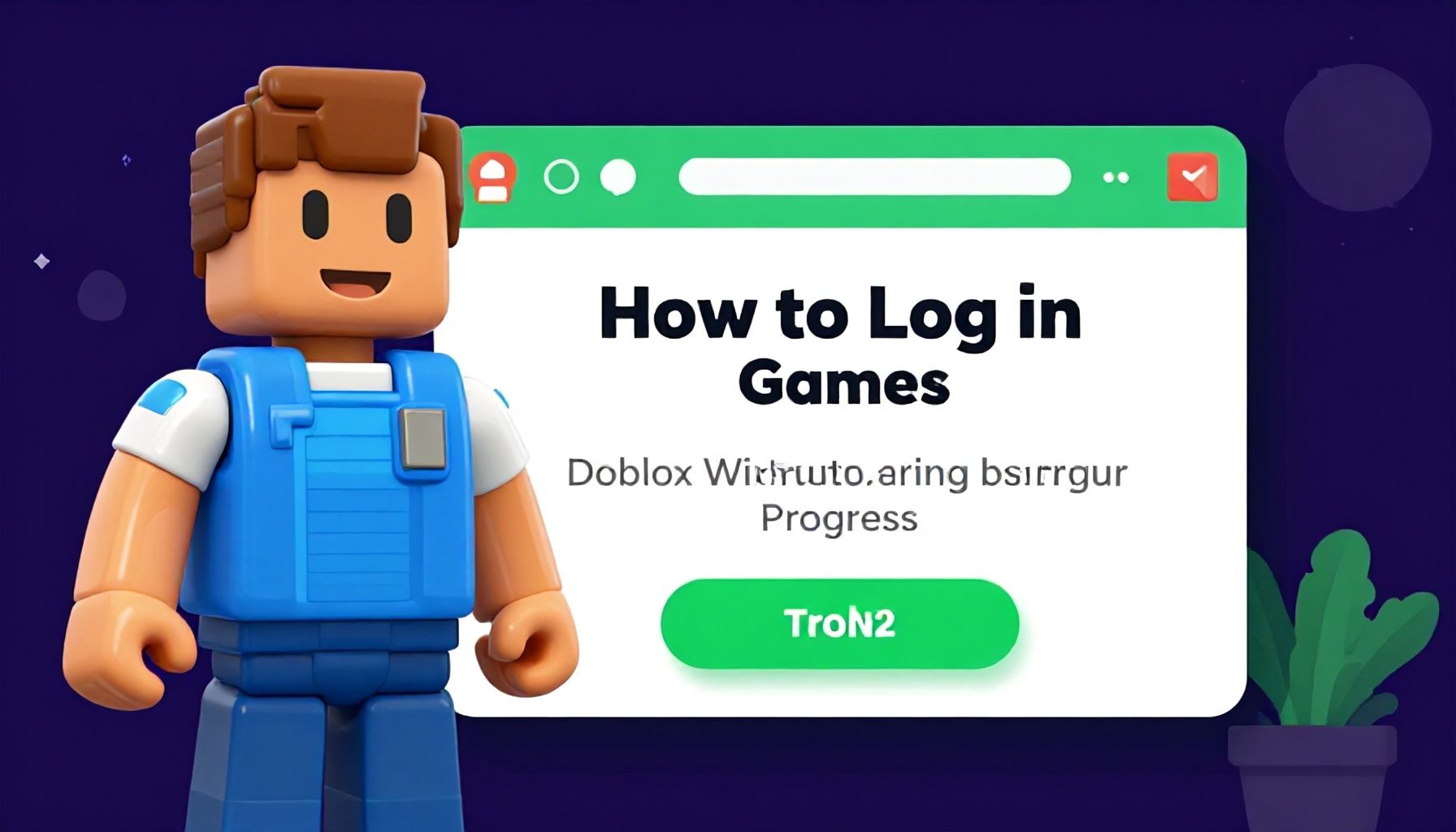 How to Log In to Roblox Games Without Losing Your Progress*