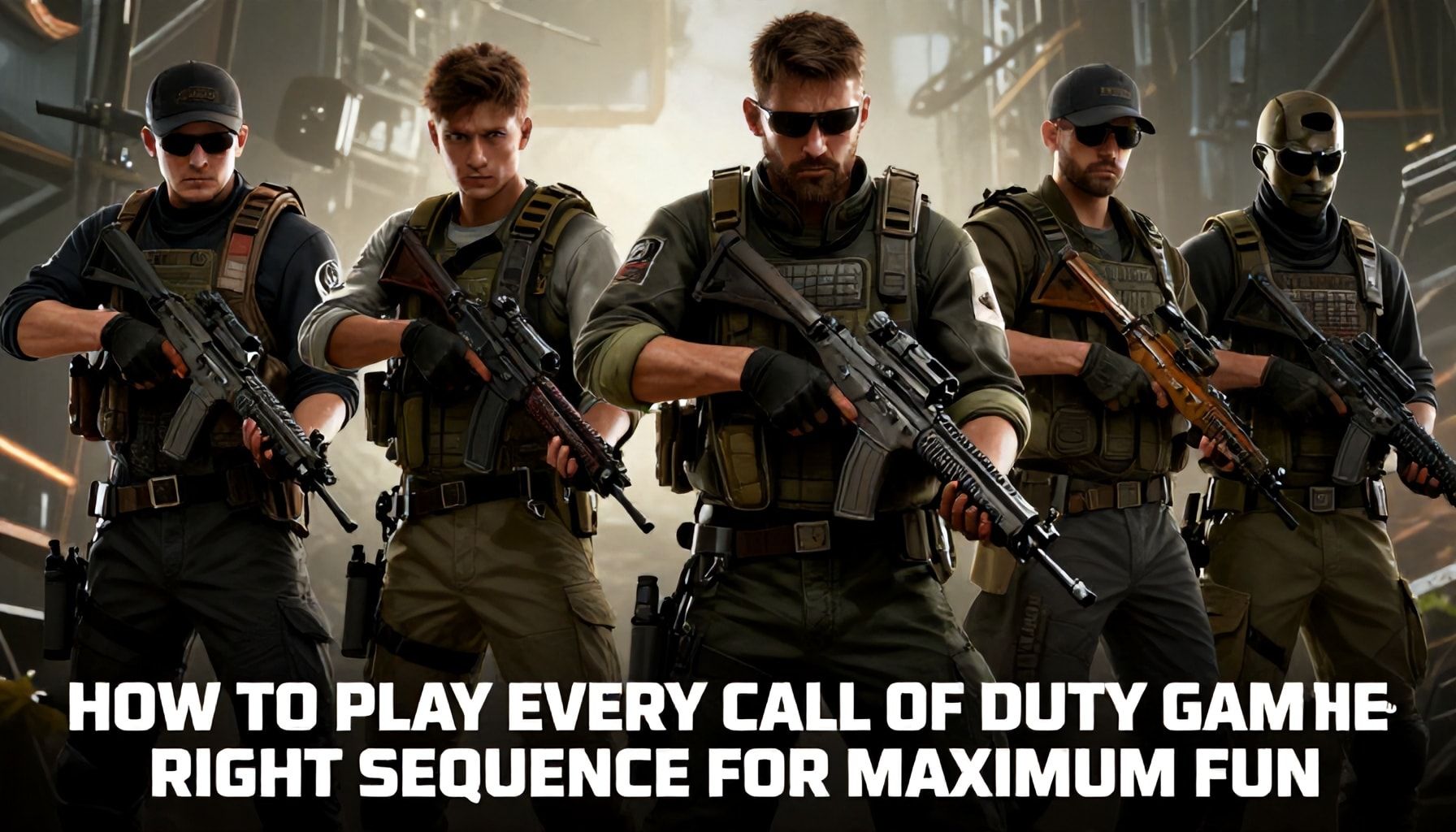 How to Play Every Call of Duty Game in the Right Sequence for Maximum Fun"*