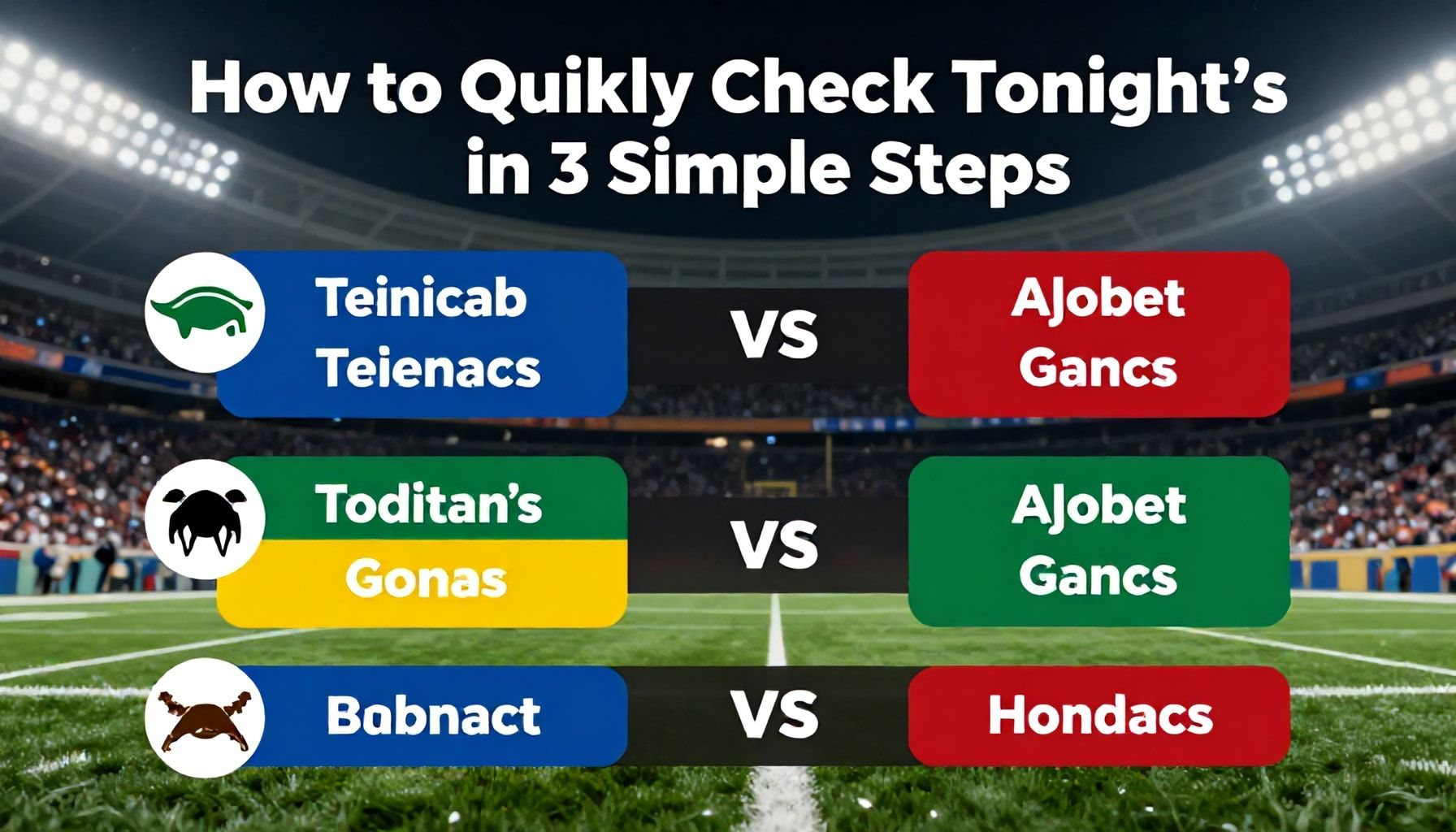 How to Quickly Check Tonight’s Football Games in 3 Simple Steps*