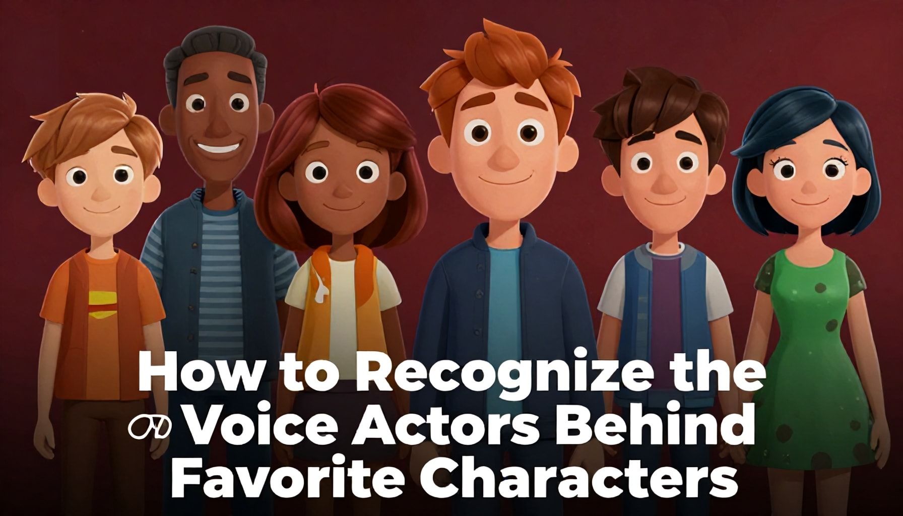 How to Recognize the Voice Actors Behind Your Favorite Characters*