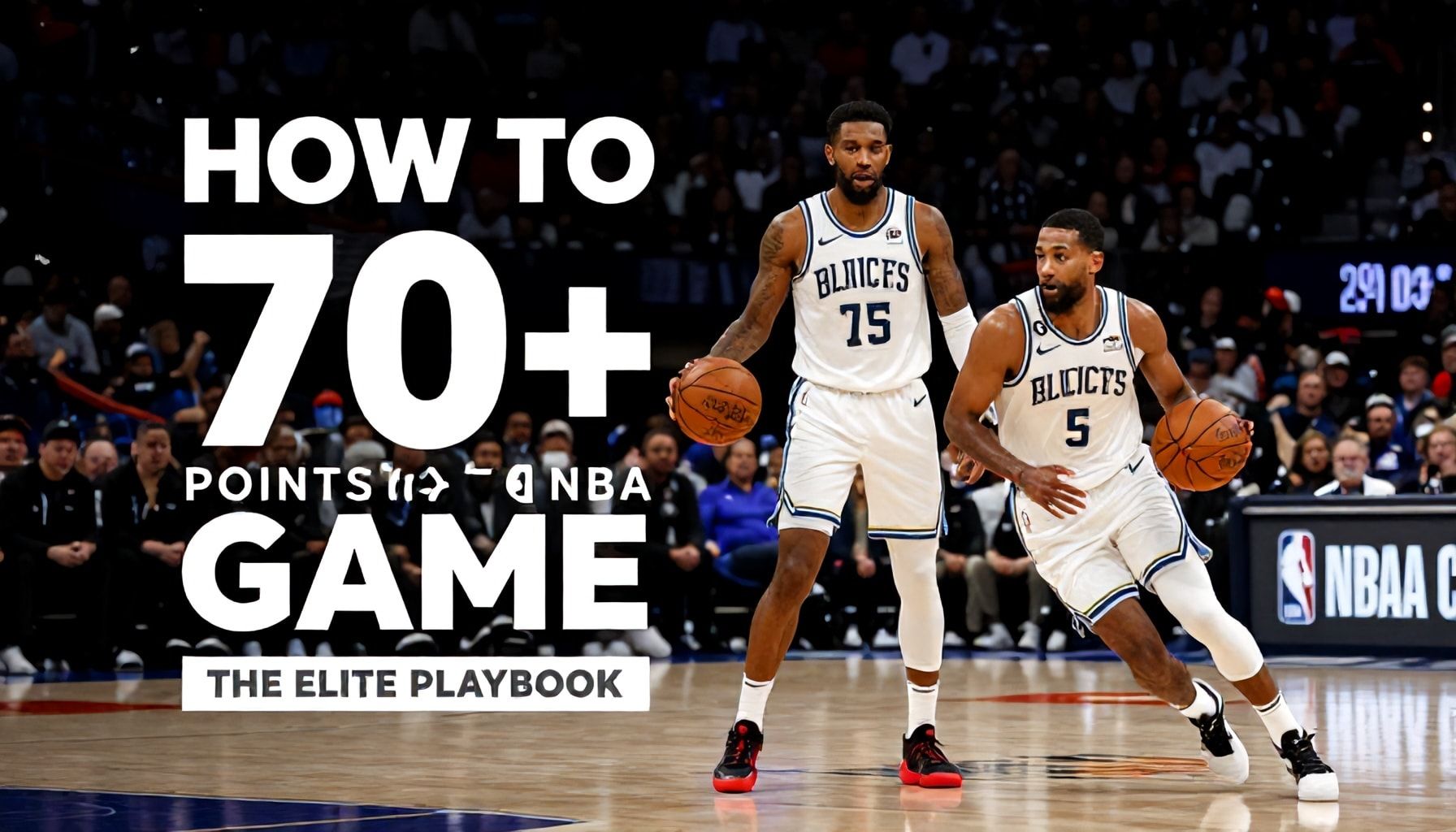How to Score 70+ Points in an NBA Game: The Elite Playbook*