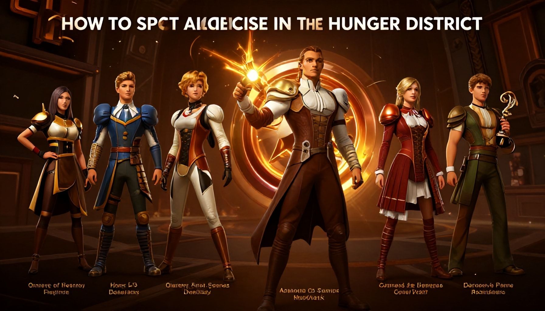 How to Spot the Best Alliances in the Hunger Games Districts*