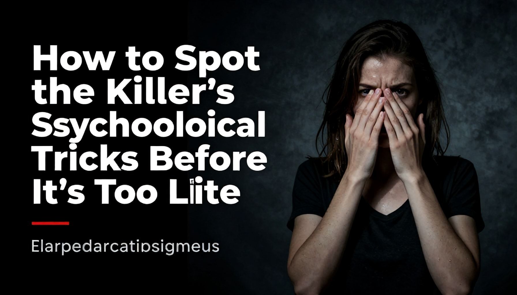 How to Spot the Killer’s Psychological Tricks Before It’s Too Late*