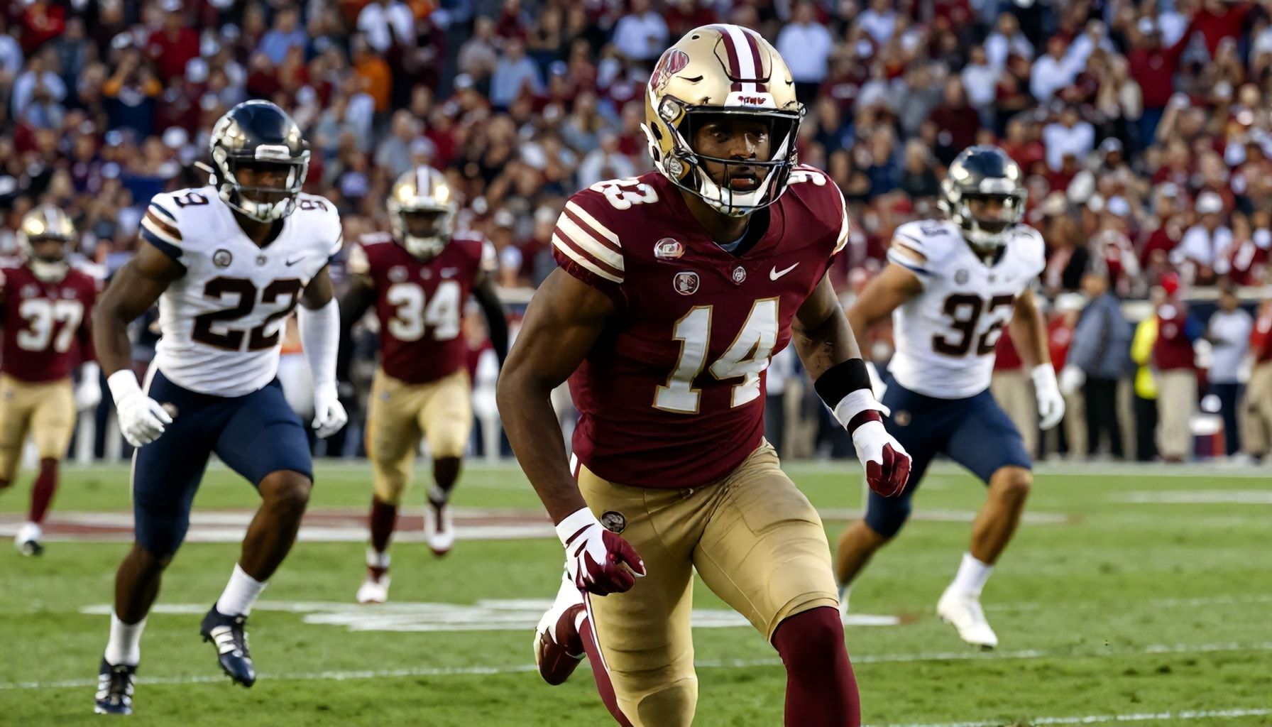 How to Stream the Hottest College Football Matchups Tonight*