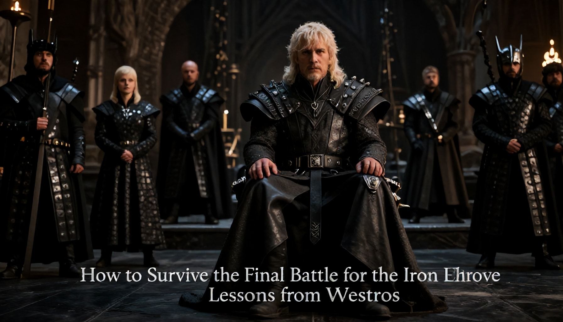 How to Survive the Final Battle for the Iron Throne: Lessons from Westeros*