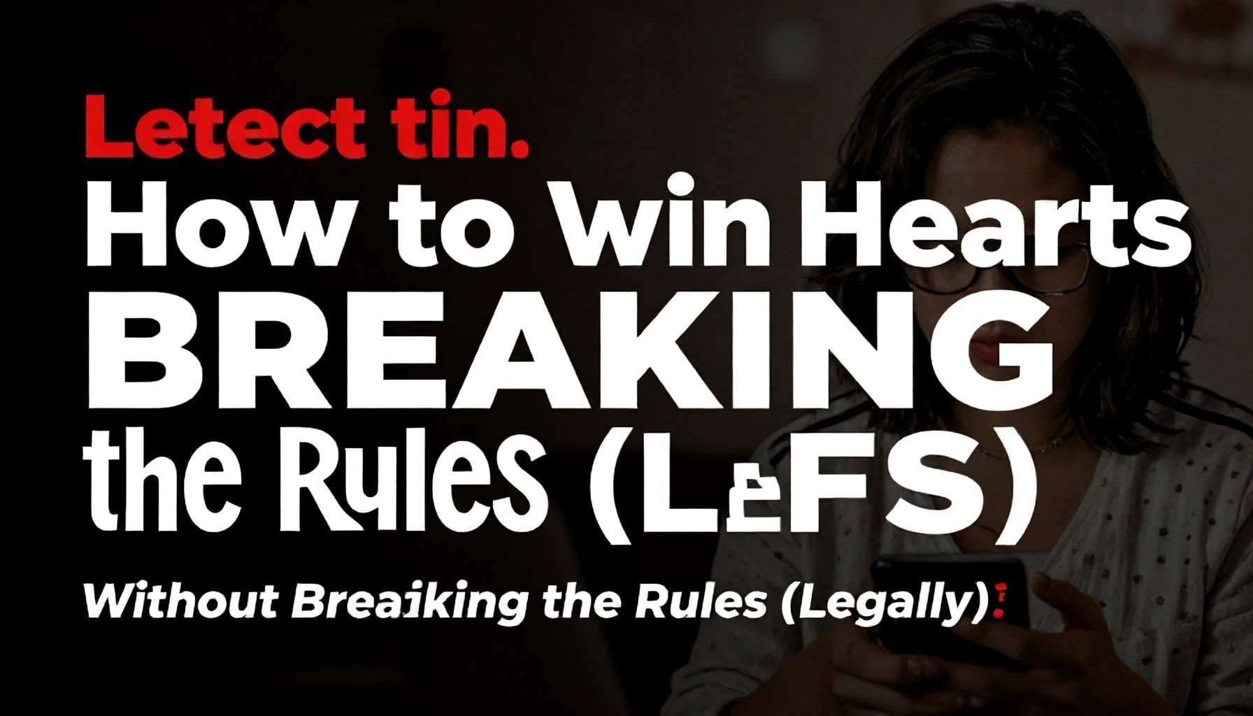 How to Win Hearts Without Breaking the Rules (Legally!)*