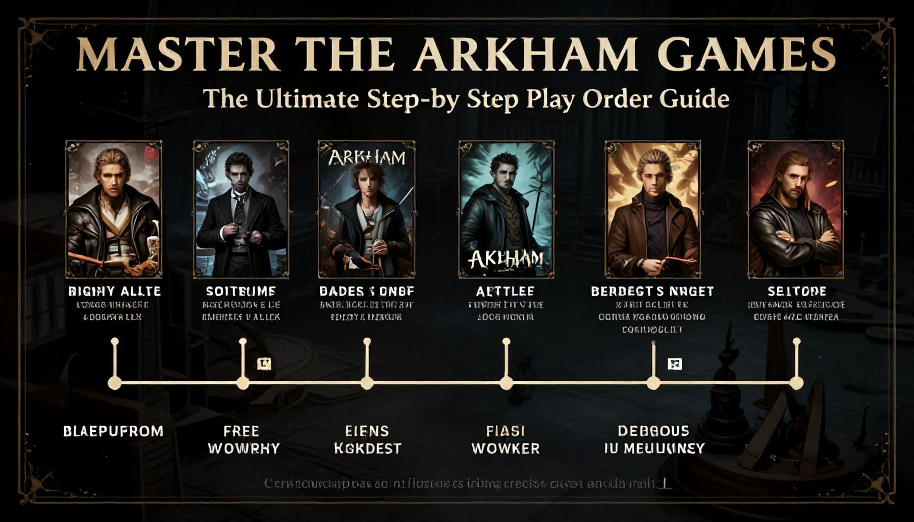 Master the Arkham Games: The Ultimate Step-by-Step Play Order Guide*