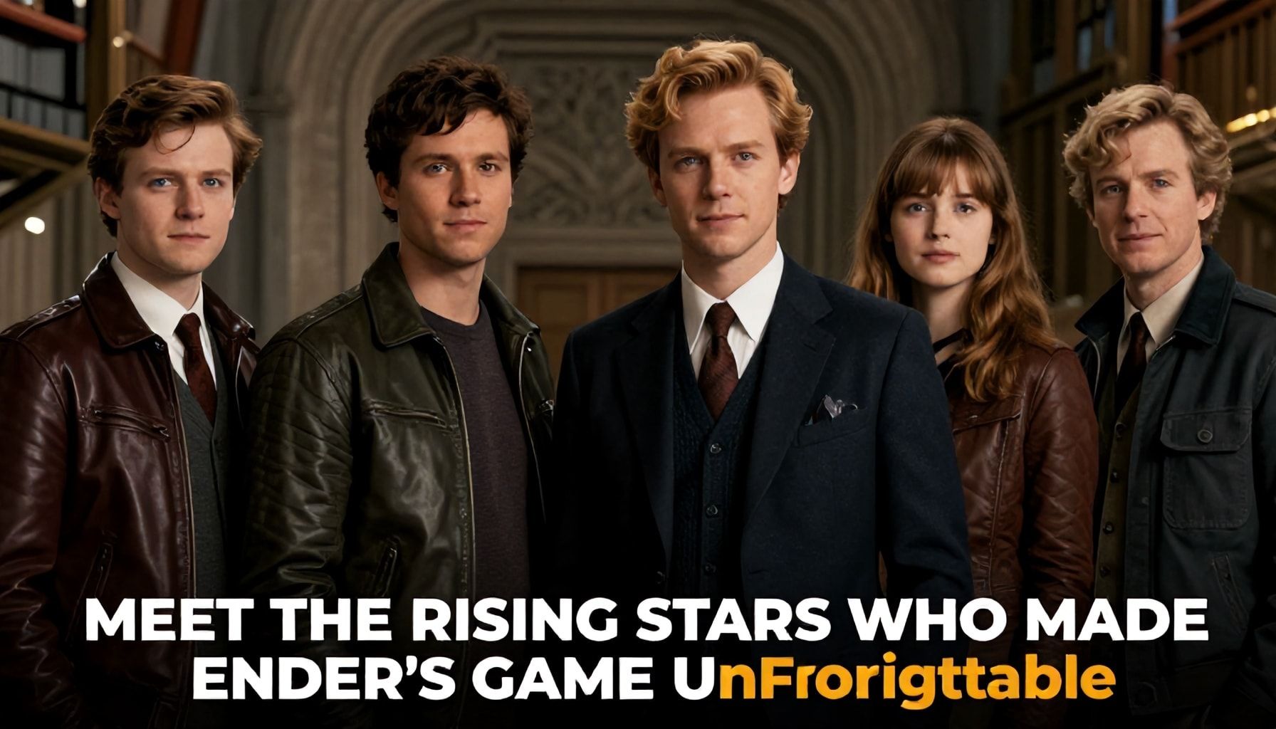 Meet the Rising Stars Who Made Ender’s Game Unforgettable*