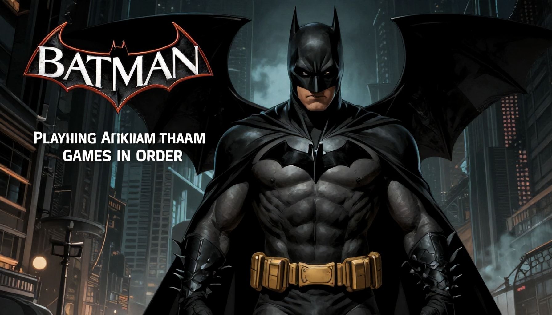 The Definitive Guide to Playing Batman Arkham Games in Order*