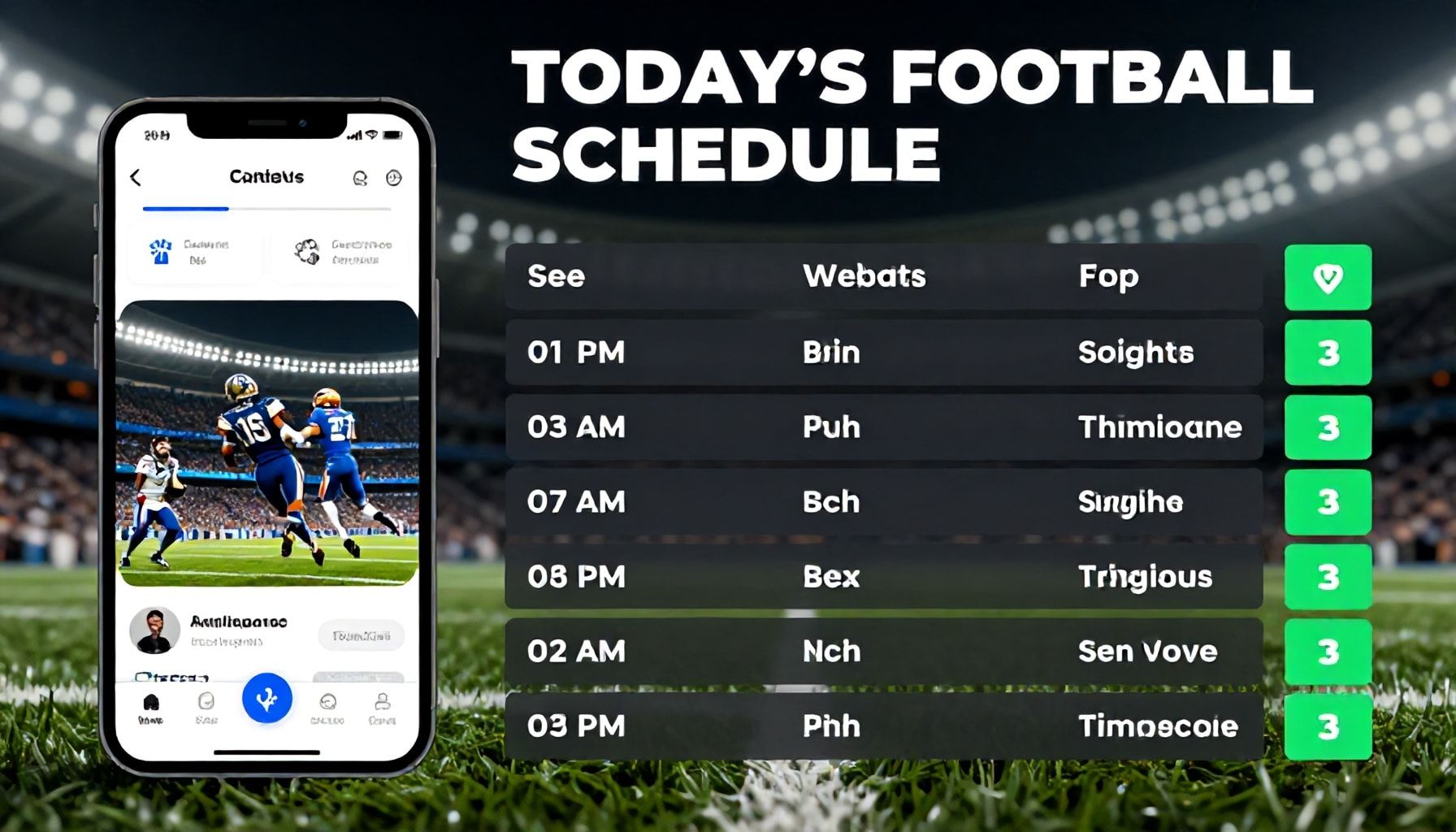 The Fastest Apps and Websites to See Today’s Football Schedule Instantly*