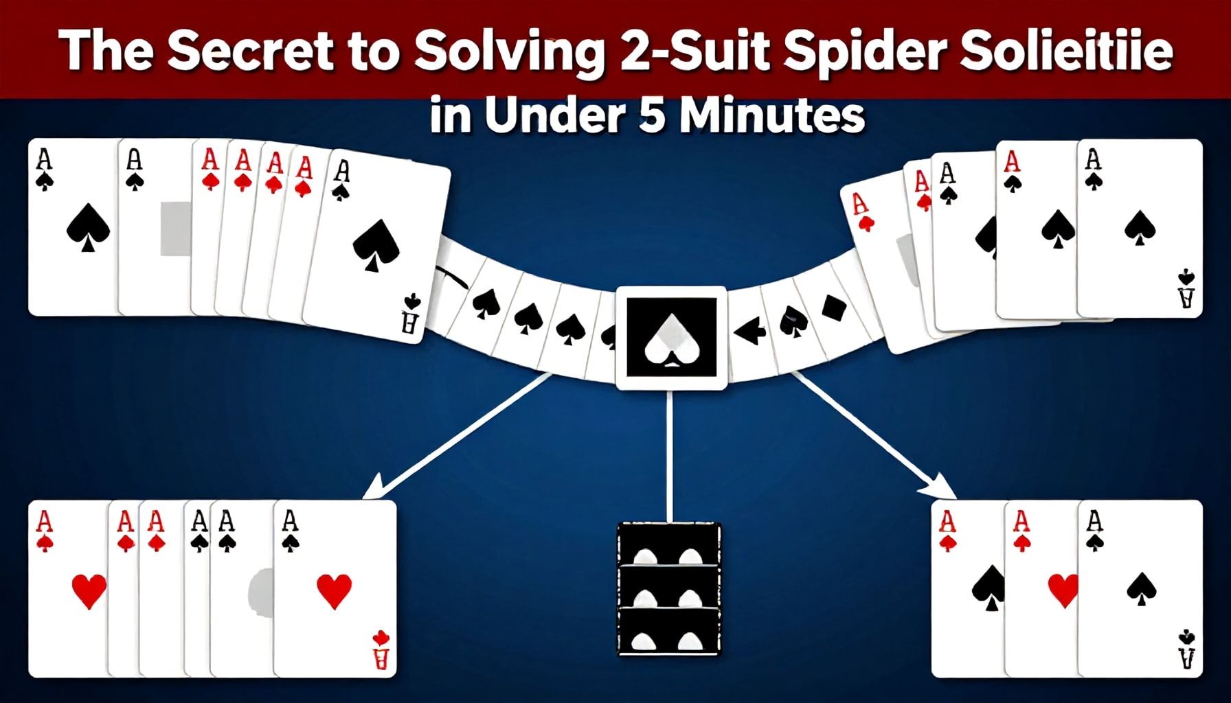 The Secret to Solving 2-Suit Spider Solitaire in Under 5 Minutes*