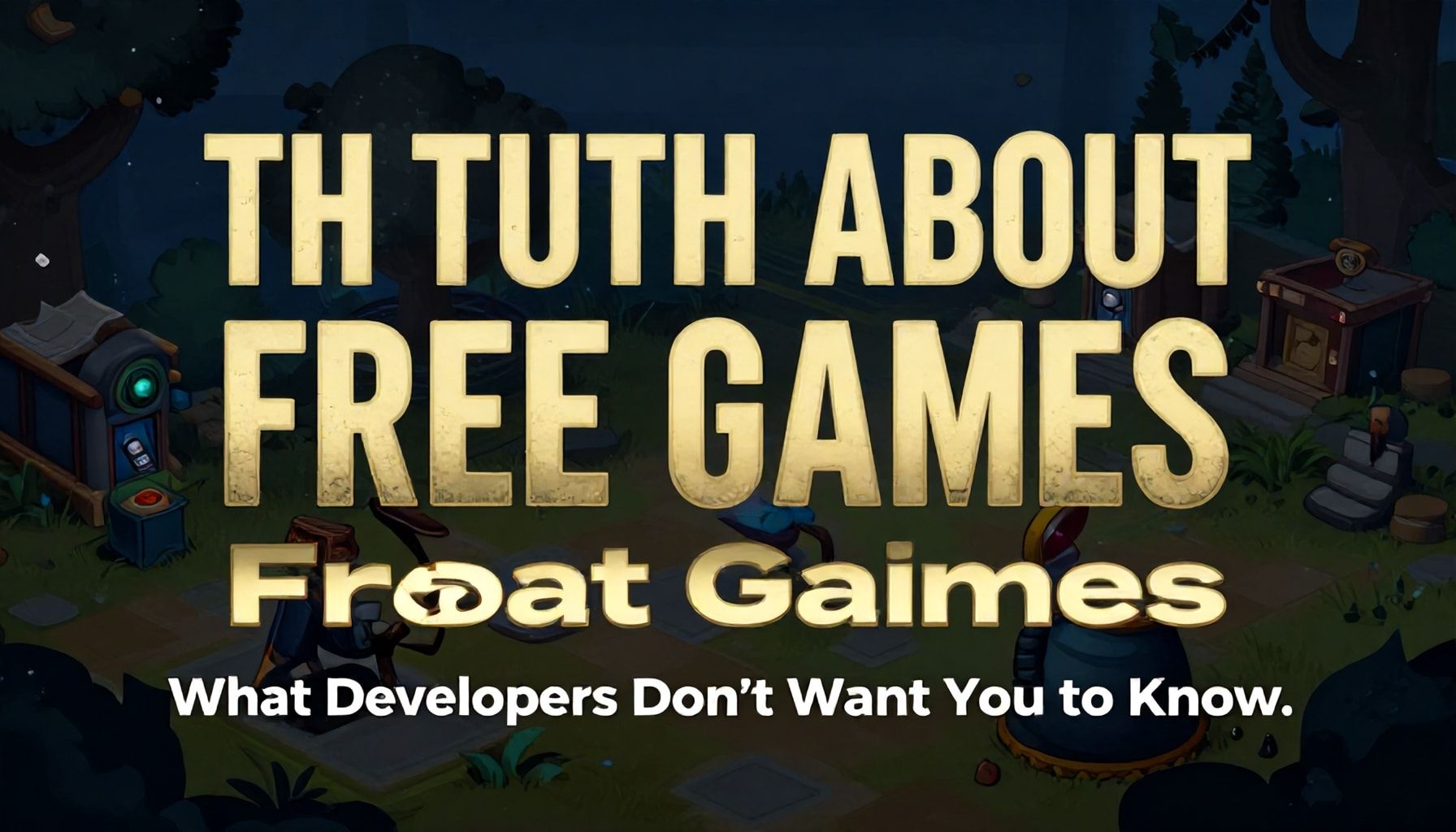 The Truth About Free Games: What Developers Don’t Want You to Know"*