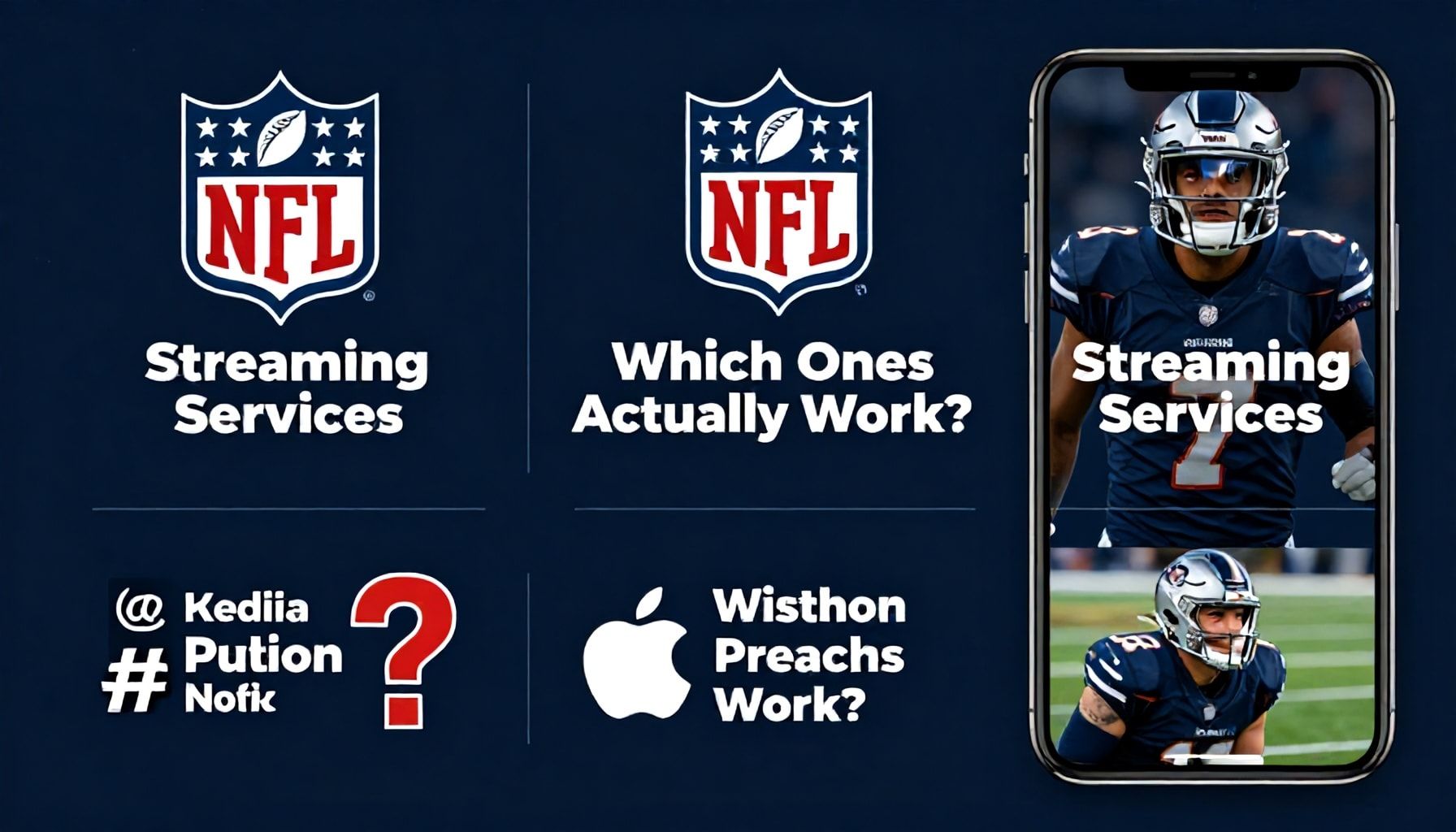 The Truth About NFL Streaming Services – Which Ones Actually Work?*