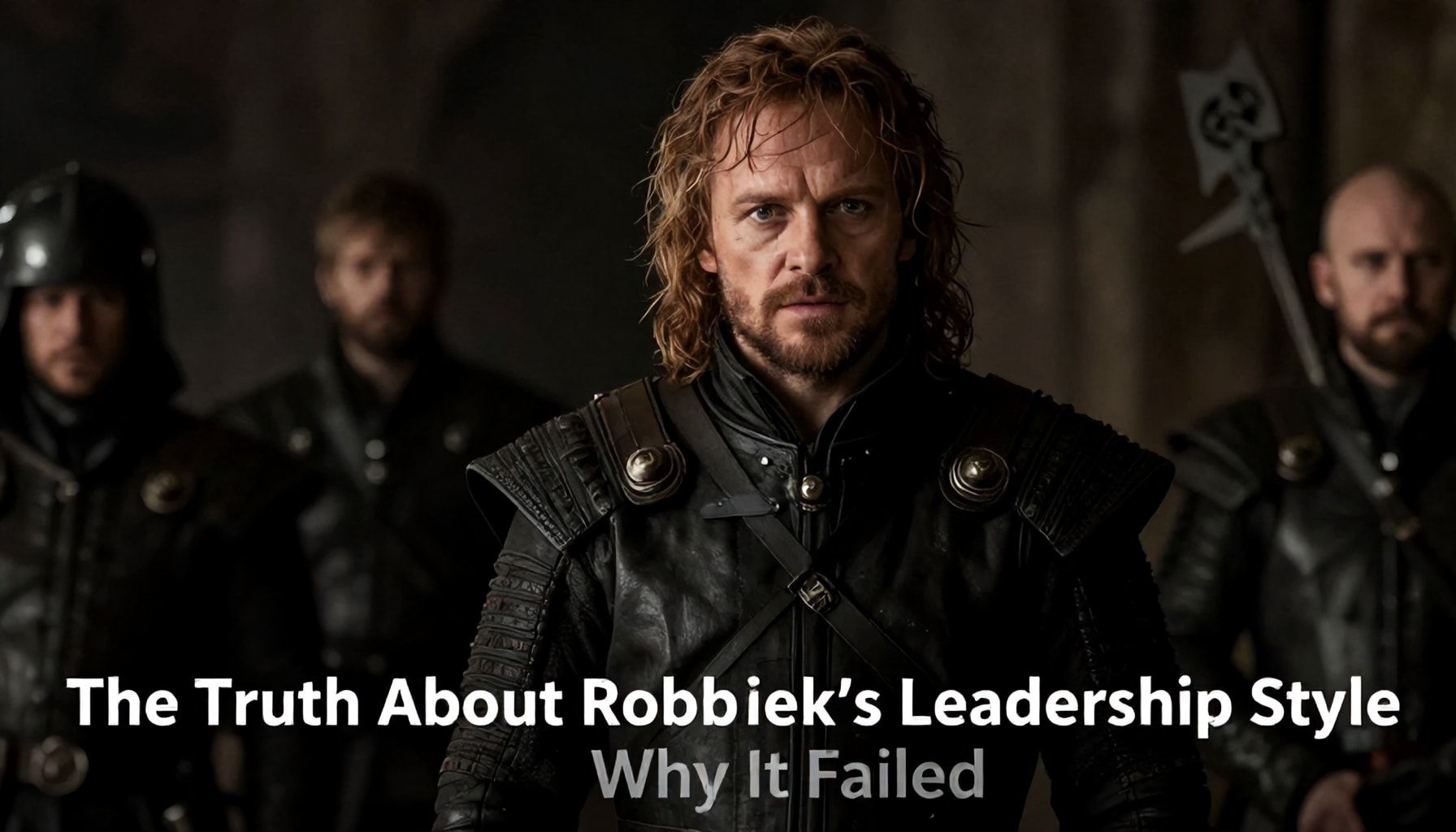 The Truth About Robb Stark’s Leadership Style: Why It Failed*