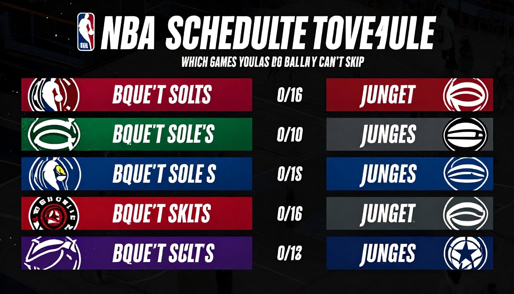 The Truth About Tonight’s NBA Schedule – Which Games You Absolutely Can’t Skip*