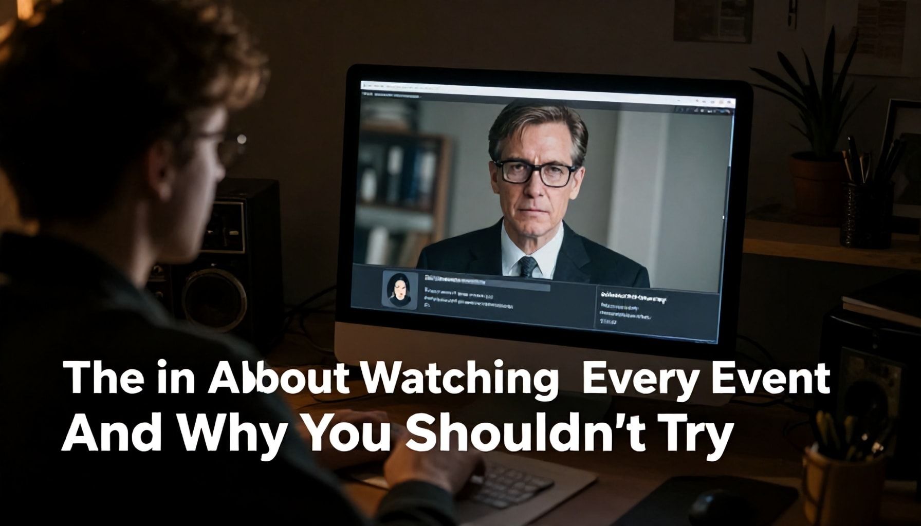 The Truth About Watching Every Event—And Why You Shouldn’t Try*