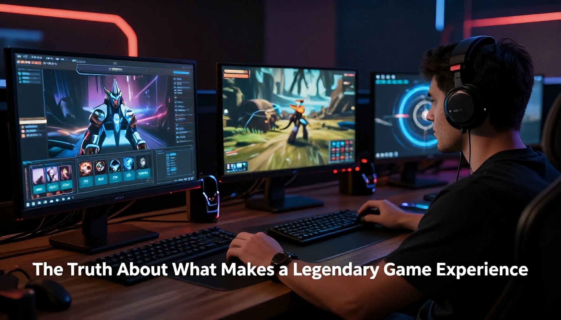 The Truth About What Makes a Legendary Game Experience"*
