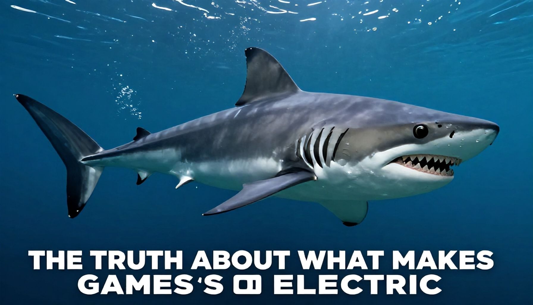 The Truth About What Makes Sharks Games So Electric*