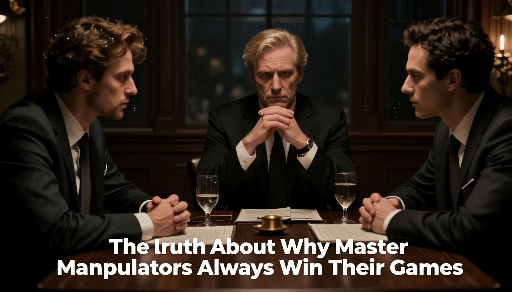 The Truth About Why Master Manipulators Always Win Their Games*