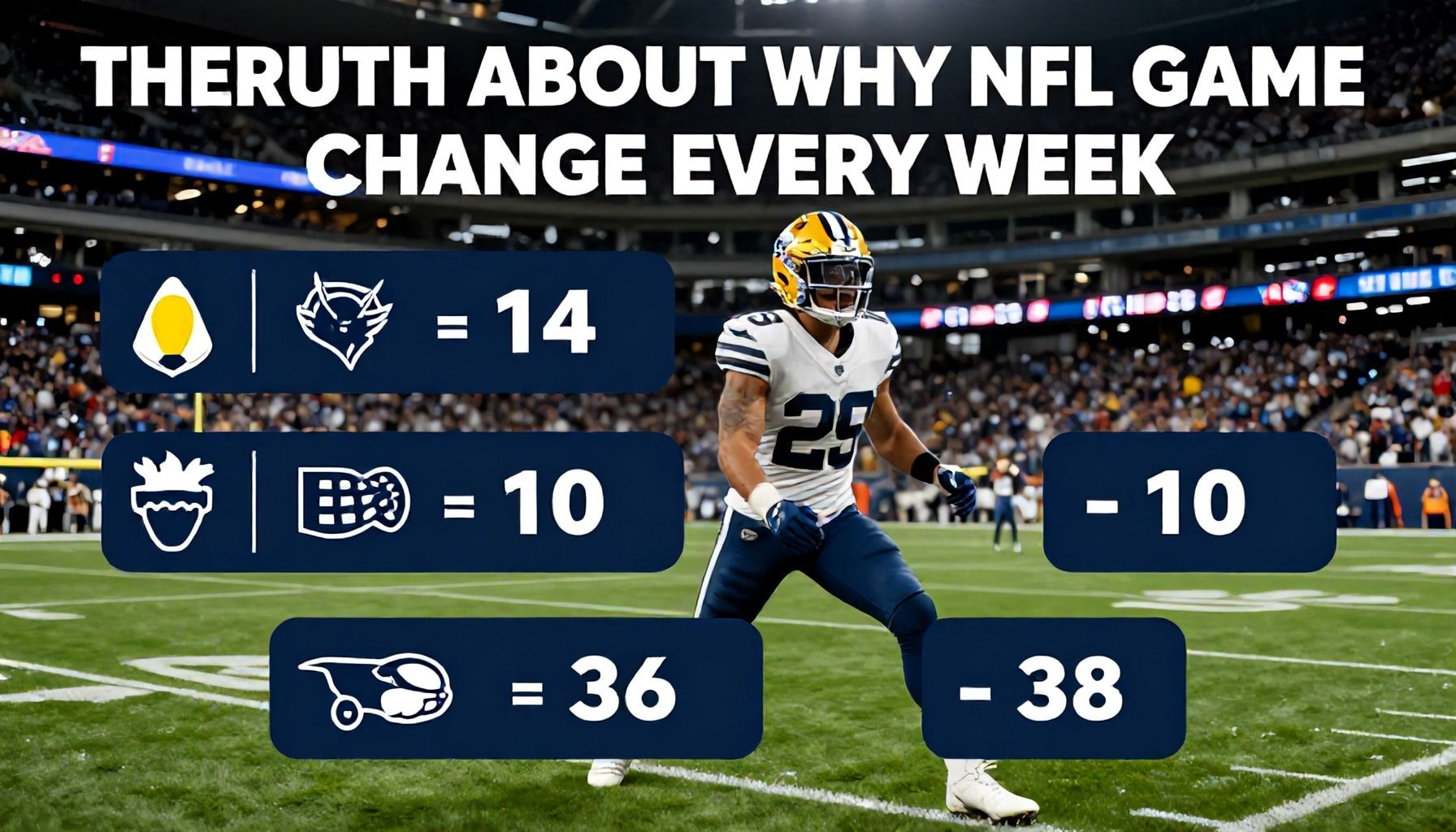 The Truth About Why NFL Game Times Change Every Week*