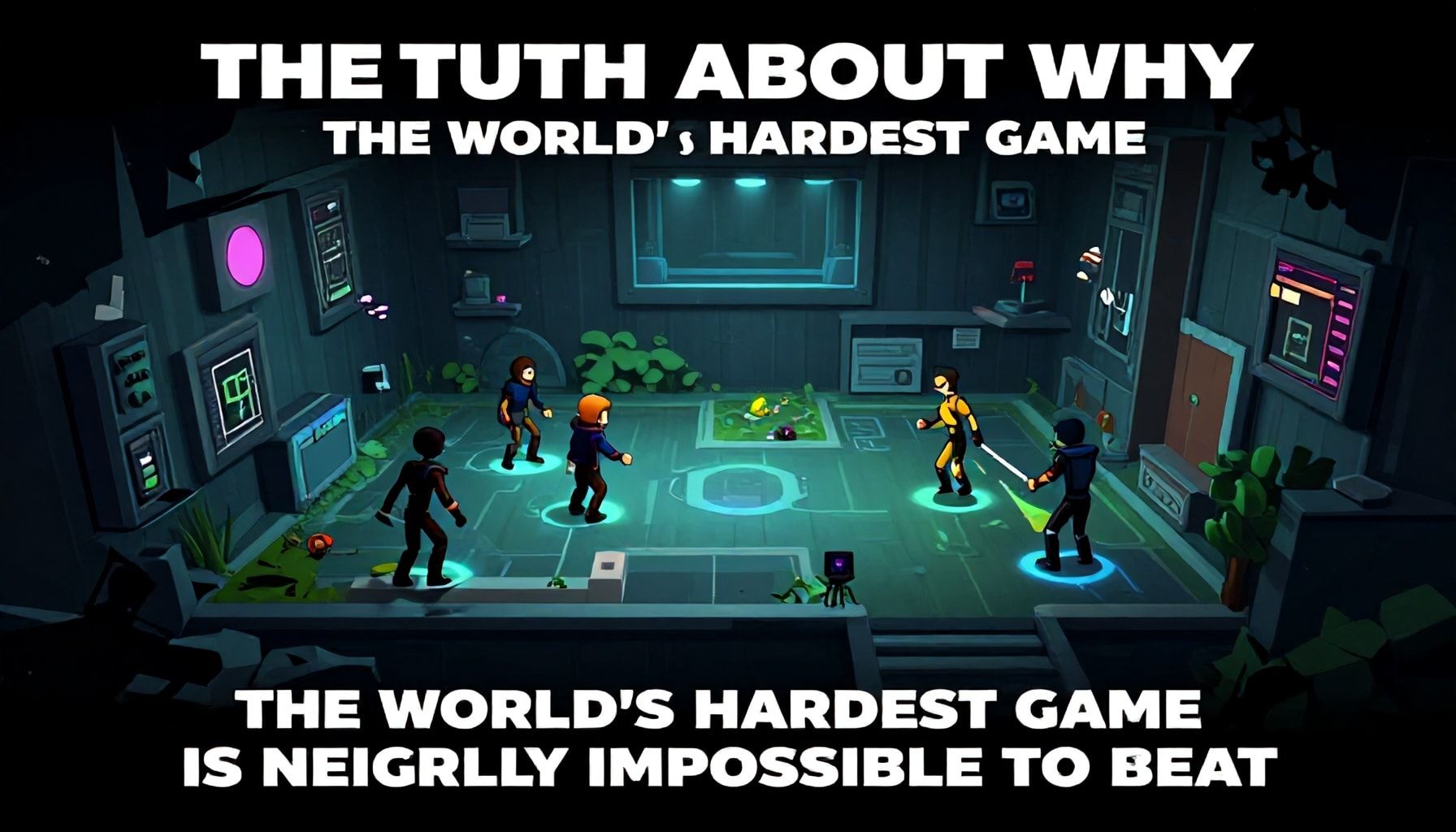 The Truth About Why "The World's Hardest Game" Is Nearly Impossible to Beat*