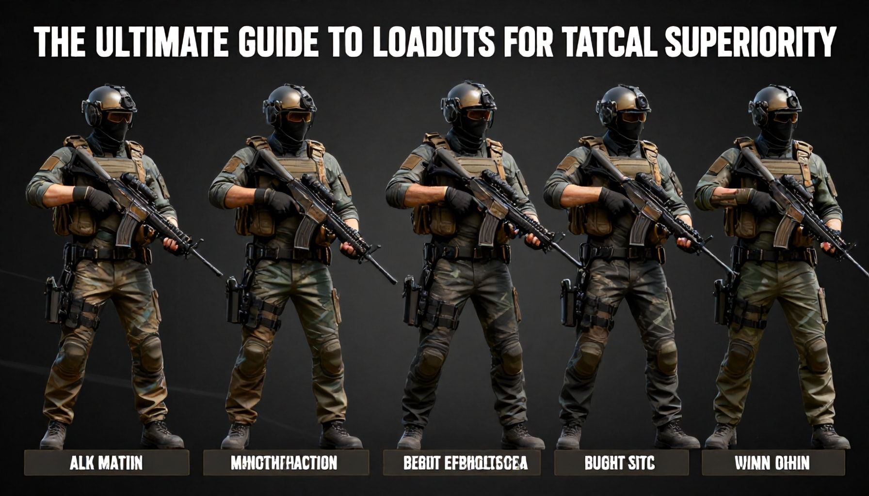 The Ultimate Guide to Optimizing Loadouts for Tactical Superiority*
