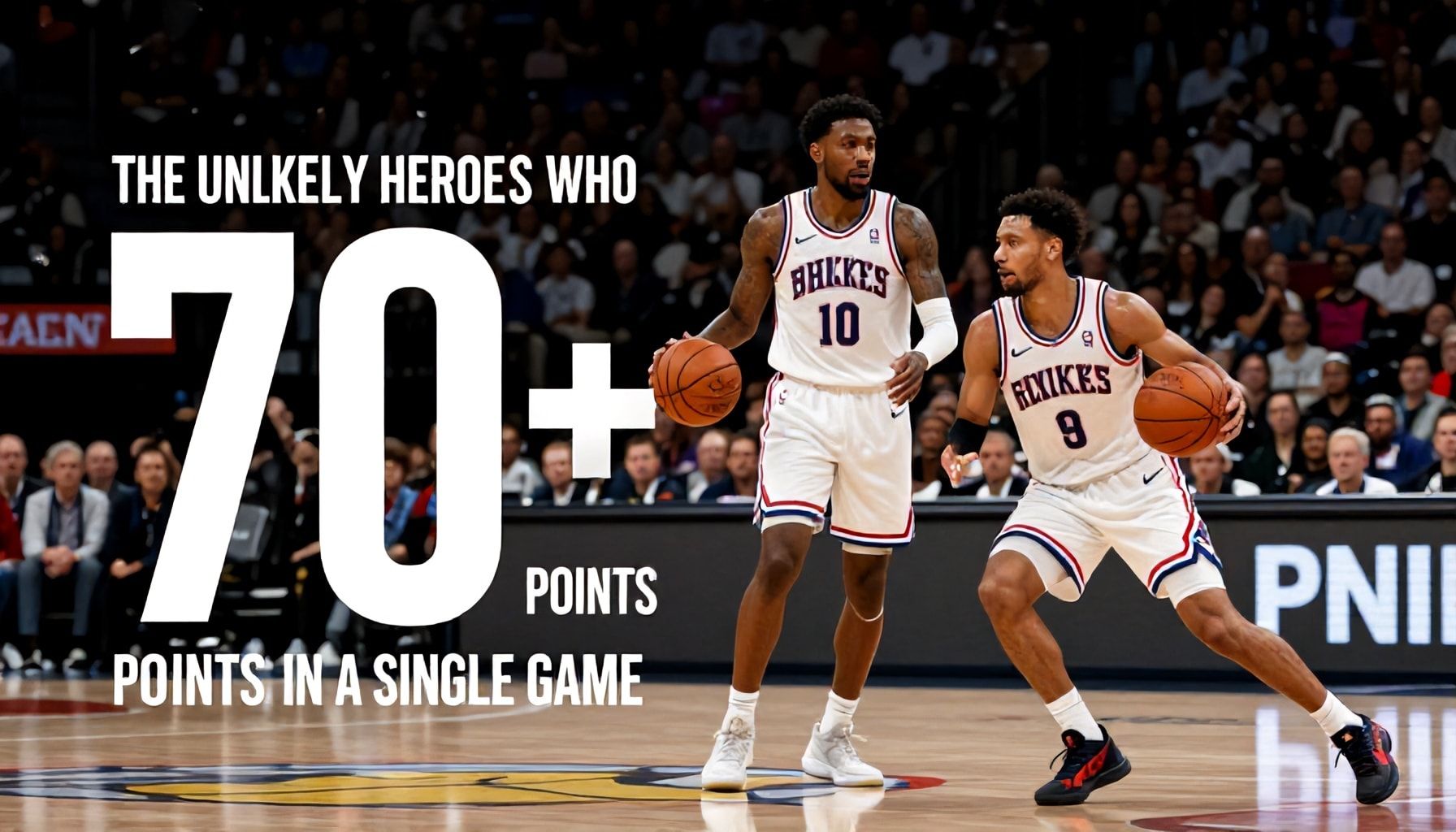 The Unlikely Heroes Who Scored 70+ Points in a Single Game*
