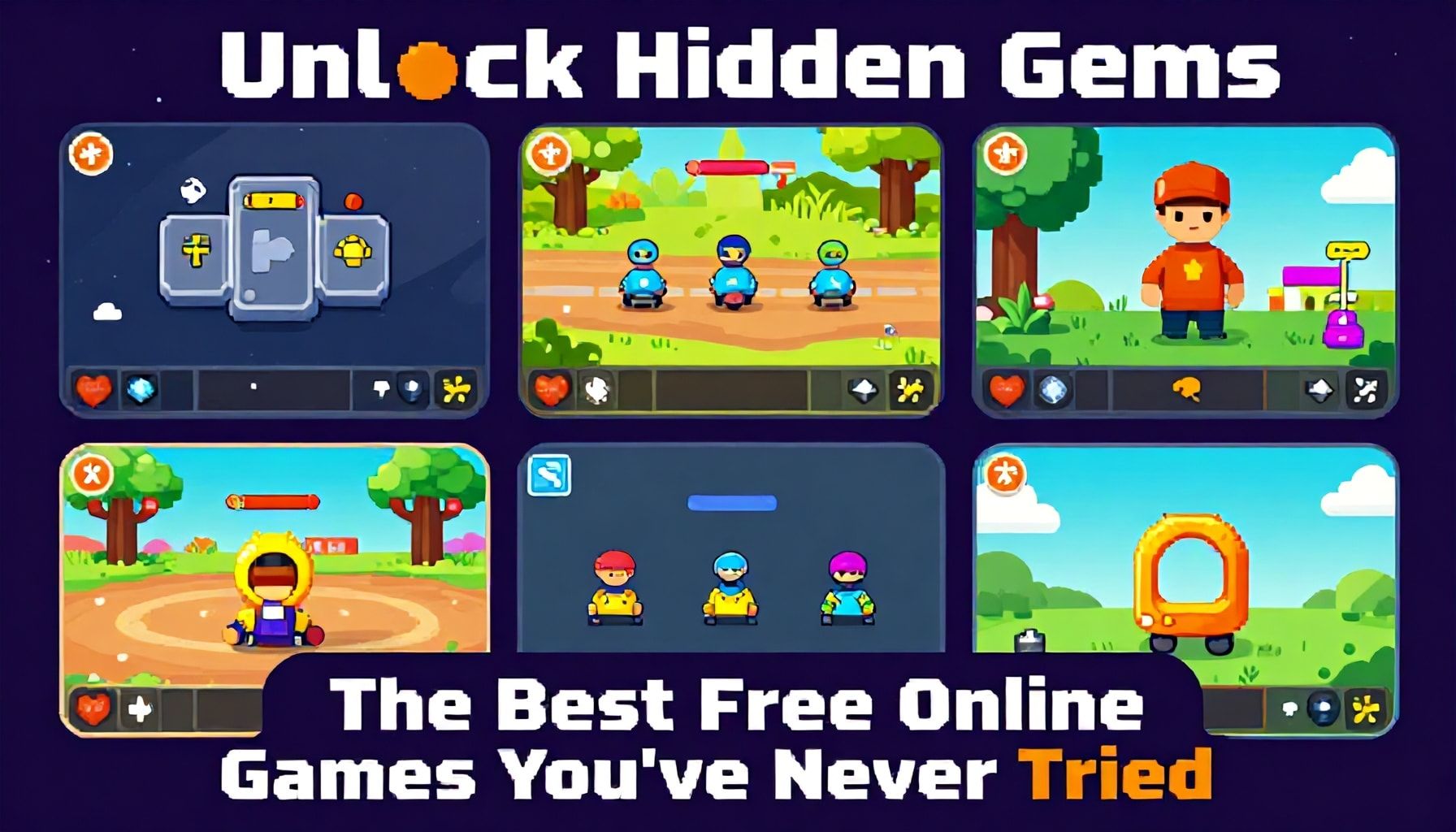Unlock Hidden Gems: The Best Free Online Games You’ve Never Tried*