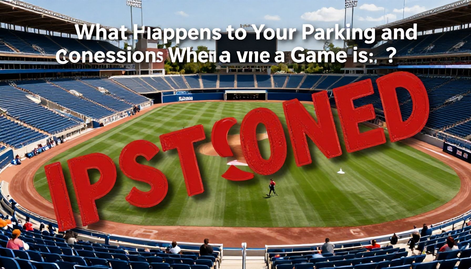 What Happens to Your Parking and Concessions When a Game is Postponed?*